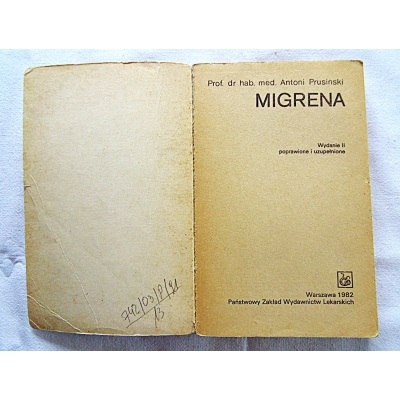 Prusiński A. MIGRENA  K742/03