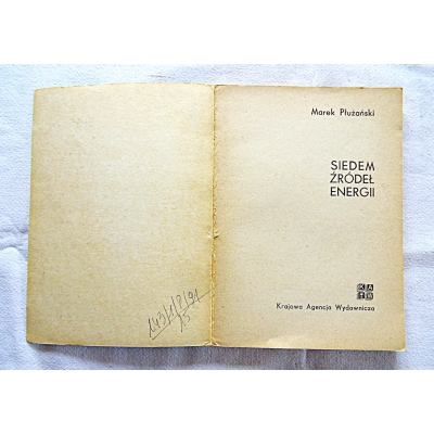 Płużański M. SIEDEM ŹRÓDEŁ ENERGII  K147p