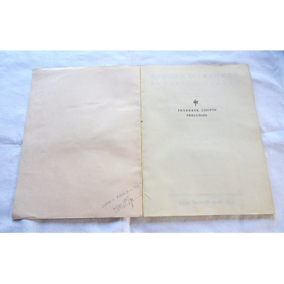 Paderewski I.J. CHOPIN I  PRELUDIOS  95/12