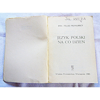 Przyłubscy E i F. JĘZYK POLSKI NA CO DZIEŃ  69/6