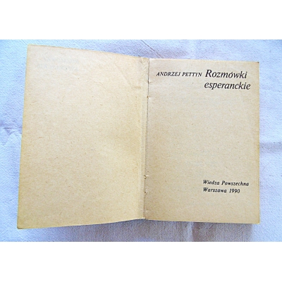 Pettyn A. ROZMÓWKI ESPERANCKIE  347/7