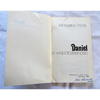 Polok W. DANIEL A WSPÓŁCZESNOŚĆ  14/10