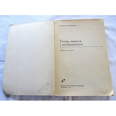 Parszewski Z. TEORIA MASZYN I MECHANIZMÓW   230/8