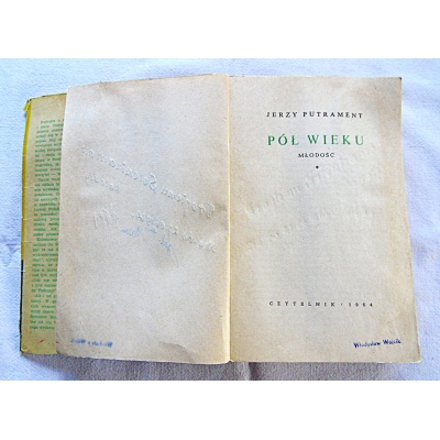 Putrament J. PÓL WIEKU-MŁODOŚC  319/7
