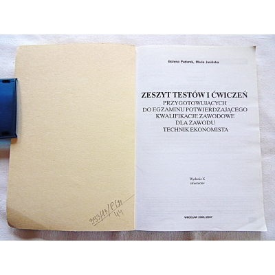 Padurek B.ZESZYT TESTÓW I ĆWICZEŃ przygotowujących do egzaminu ... 393/13