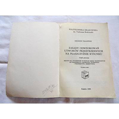 Pałasiński Z. ZASADY ODWZOROWAŃ UTWORÓW PRZESTRZENNYCH ...