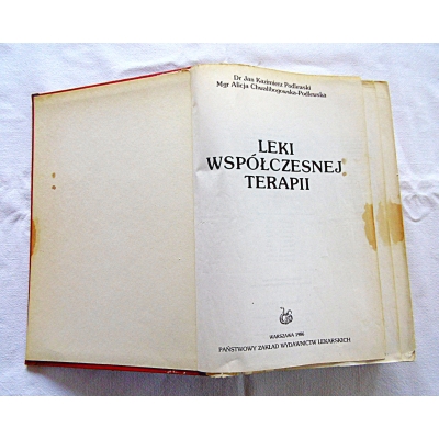 Podlewski J.K. LEKI WSPÓŁCZESNEJ TERAPII   Stan dost.  212/14