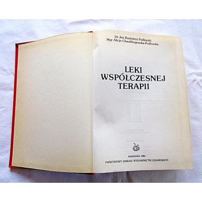 Podlewski J.K. LEKI WSPÓŁCZESNEJ TERAPII  Stan b.db  57/12