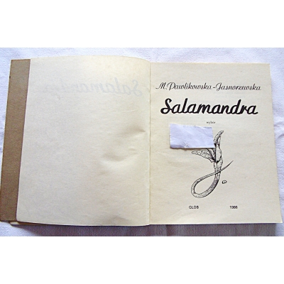 Pawlikowska-Jasnorzewska M. SALAMANDRA  12/10