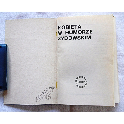 Pałubicki W. KOBIETA W HUMORZE ŻYDOWSKIM