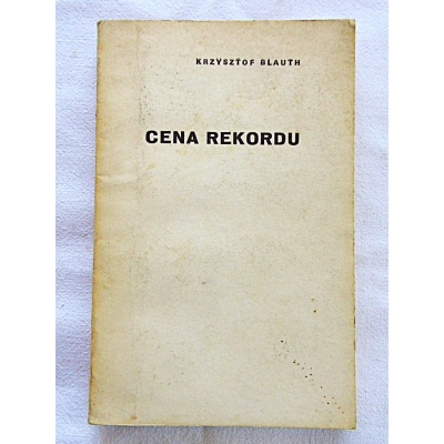 Blauth K. CENA REKORDU  206/9