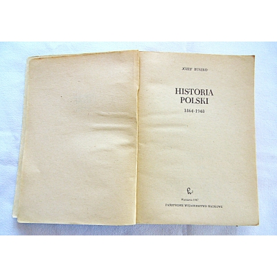 Buszko J. HISTORIA POLSKI 1864-1948  60/9