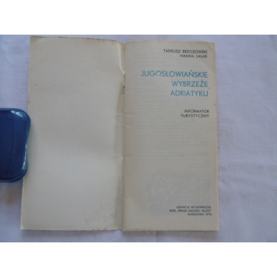 Brzozowski T. JUGOSŁOWIAŃSKIE WYBRZEŻE ADRIATYKU