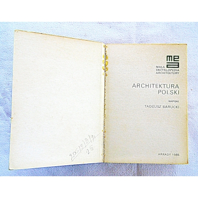 Barucki T. ARCHITEKTURA POLSKI  206/9
