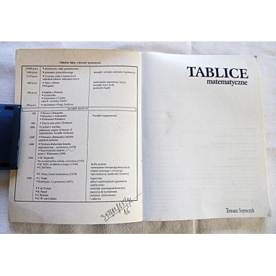 Szymczyk T. TABLICE MATEMATYCZNE  358/12