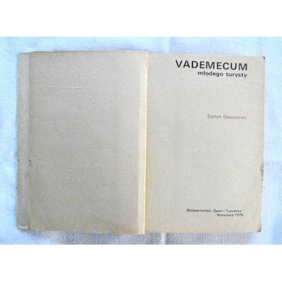 Sosnowski S. VADEMECUM  młodego turysty  358/12