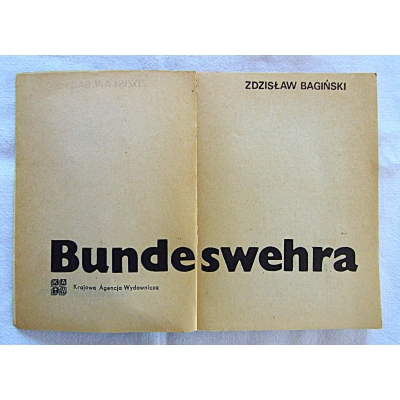 Bagiński Z.  BUNDESWEHRA wszystko o ...157/9