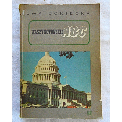 Boniecka E. WASZYNGTOŃSKIE ABC  206/9