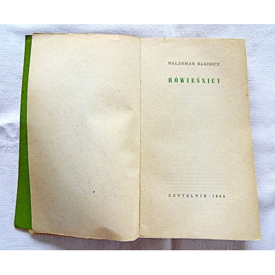 Babinicz W. RÓWIEŚNICY  206/9