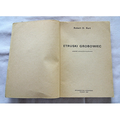 Bart R.D.  ETRUSKI GROBOWIEC