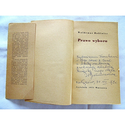 Babinicz W. PRAWO WYBORU  206/9