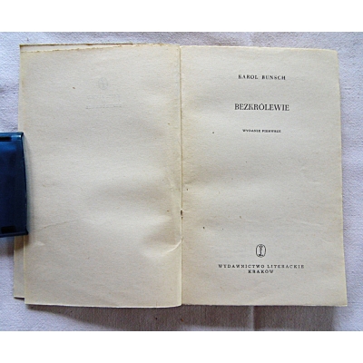 Bunsch K. BEZKRÓLEWIE  206/9
