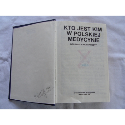 Pr.zb. KTO JEST KIM W POLSKIEJ MEDYCYNIE  92/11