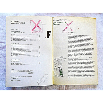Pr.zb. CZĄSTKI ELEMENTARNE  Biblioteczka DELTY Nr: 5F