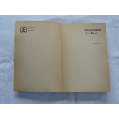 Balzac H. OJCIEC GORIOT  64/8