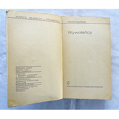 Bunsch K. WYWOŁAŃCY  312/7