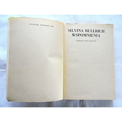 Bullrich S. WSPOMNIENIA  387/8