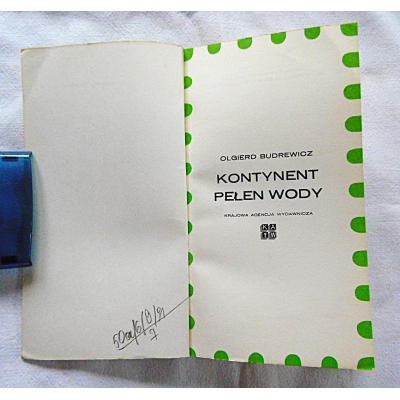 Budrewicz O. KONTYNENT PEŁEN WODY  50a/6