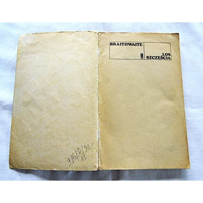 Braithwaite E.R. LOS SZCZĘŚCIA  7/6