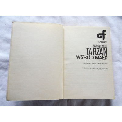 Burroughs E.R. TARZAN WŚRÓD MAŁP  8/05