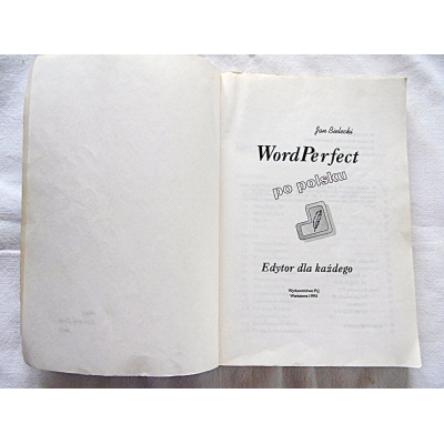 Bielecki J. WORDPERFECT po polsku  104/11