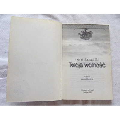 Boulad H. TWOJA WOLNOŚĆ  60/8
