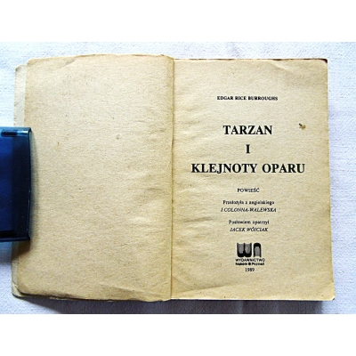 Burroughs E.R. TARZAN I KLEJNOTY OPARU  238/7