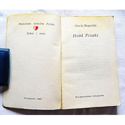 Bogucka M.  HOŁD PRUSKI  151/7