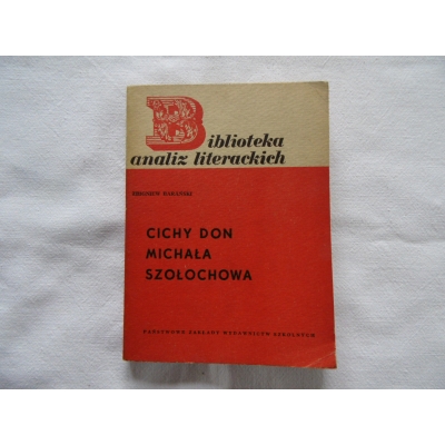 Barański Z. CICHY DON MICHAŁA SZOŁOCHOWA  281/7
