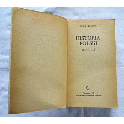 Buszko J. HISTORIA POLSKI 1864-1948  84/8