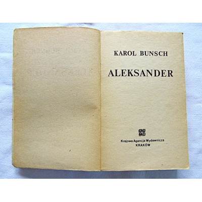 Bunsch K. ALEKSANDER  7/6