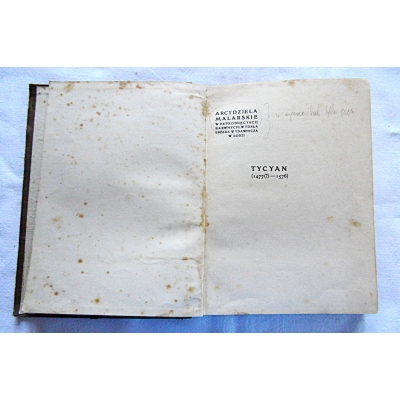 Bensusan S.L .TYCYAN(1477-1576)  ARCYDZIEŁA MALARSKIE...  589/02