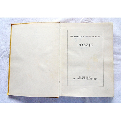 Broniewski W. POEZJE  31/9