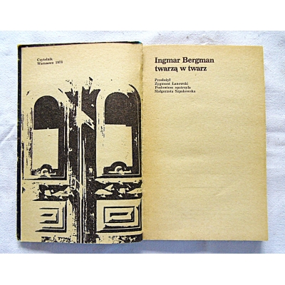 Bergman I. TWARZĄ W TWARZ  277/11