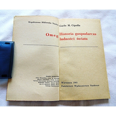 Cipolla C.M. HISTORIA GOSPODARCZA LUDNOŚCI ŚWIATA  53/9
