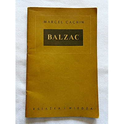 Cachin M.  BALZAC  25/9