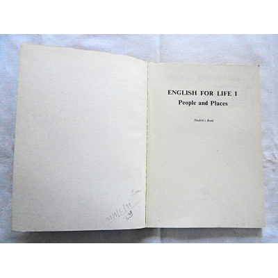 Cook V.J.  E NGLISH FOR LIFE  People and Places 1  Student's Book  3 szt