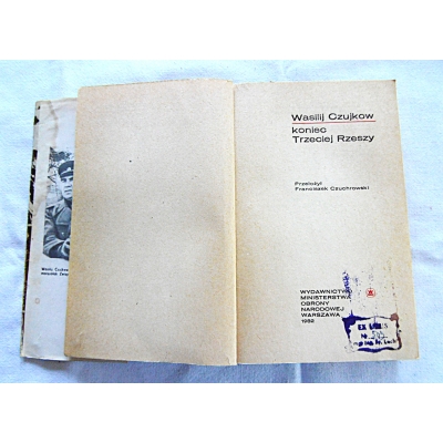 Czujkow W.  KONIEC TRZECIEJ RZESZY  355/14