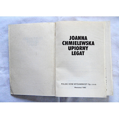 Chmielewska J. UPIORNY LEGAT  166/12