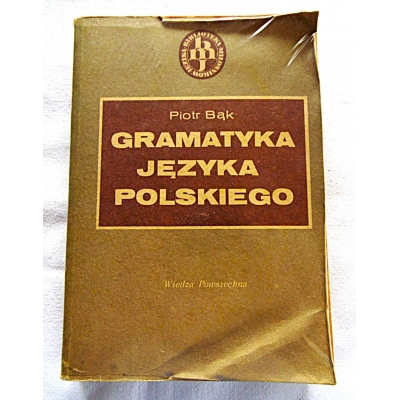Bąk P. GRAMATYKA JĘZYKA POLSKIEGO  281/10